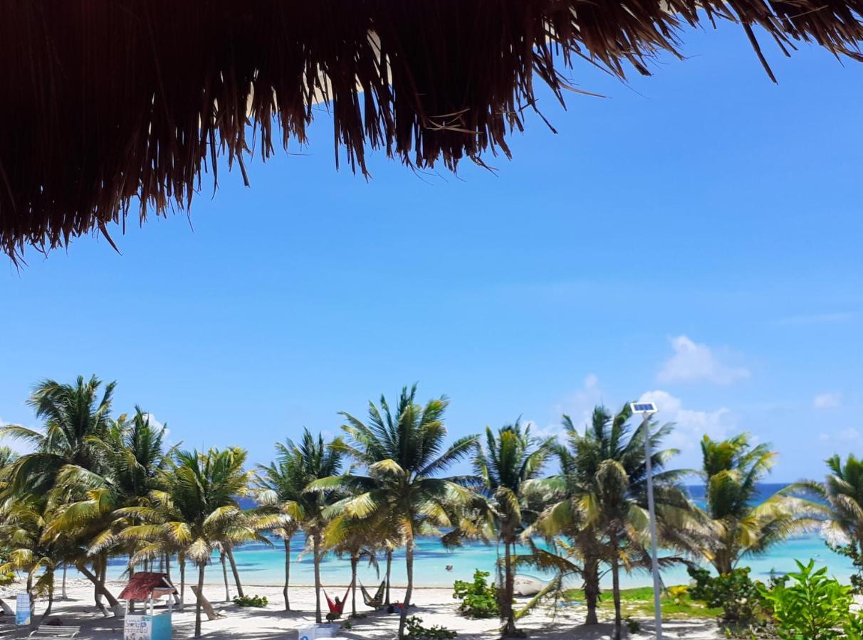 Palmeras De Mahahual Cabanas Exterior foto