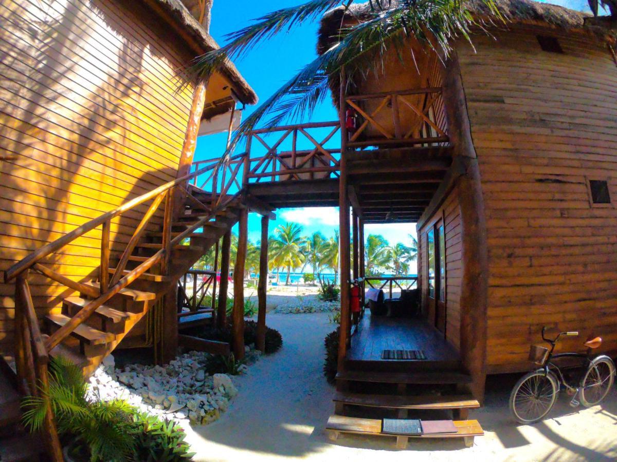Palmeras De Mahahual Cabanas Exterior foto