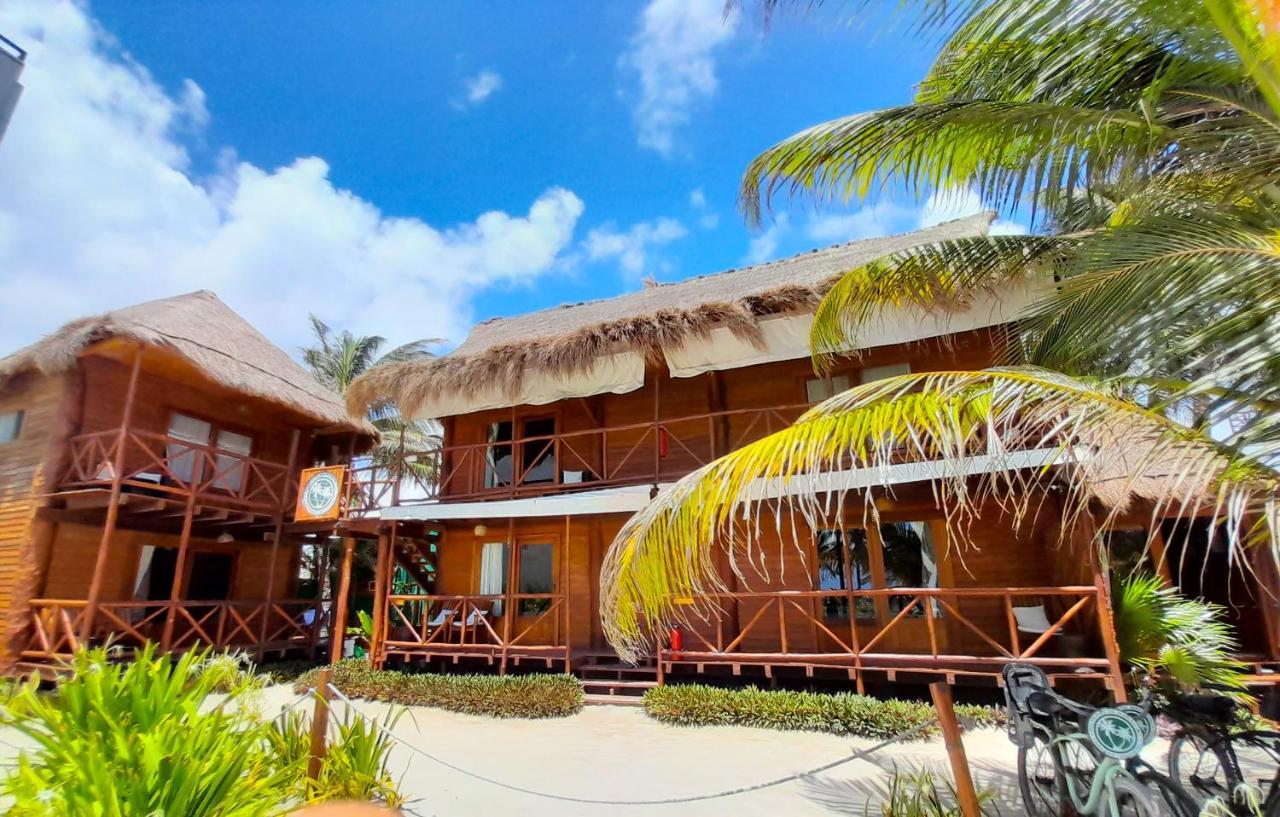 Palmeras De Mahahual Cabanas Exterior foto