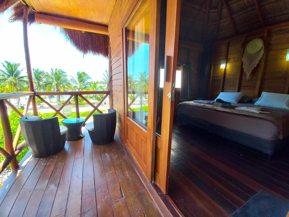 Palmeras De Mahahual Cabanas Exterior foto