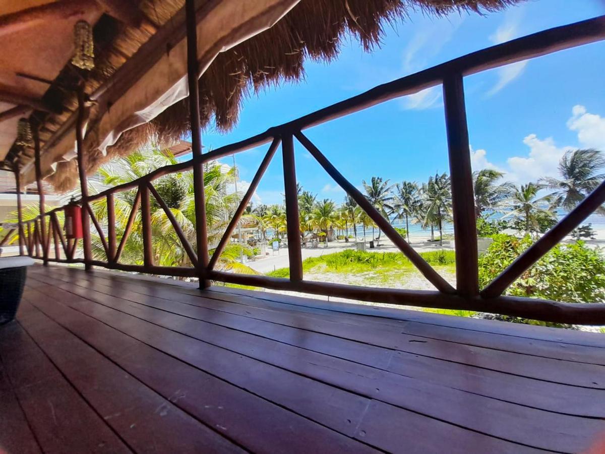 Palmeras De Mahahual Cabanas Exterior foto