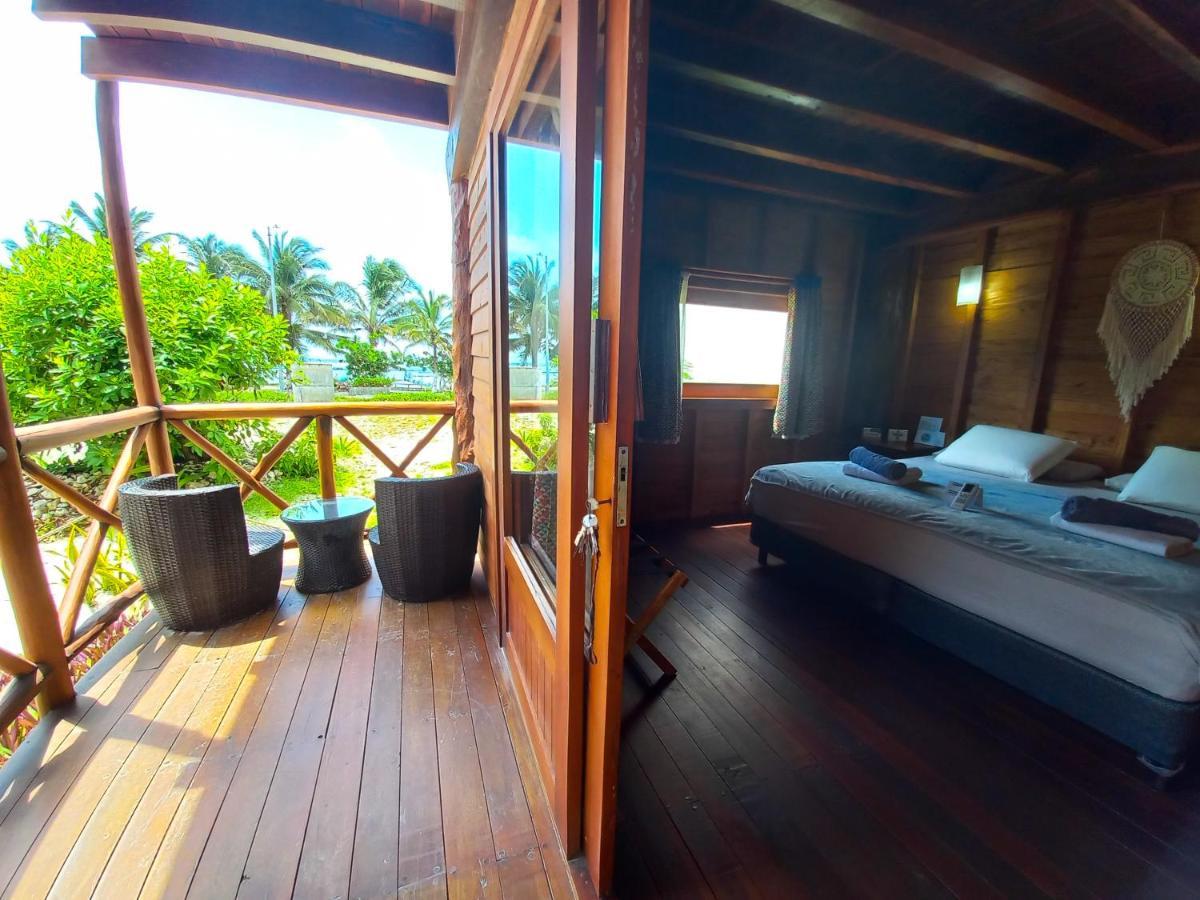 Palmeras De Mahahual Cabanas Exterior foto