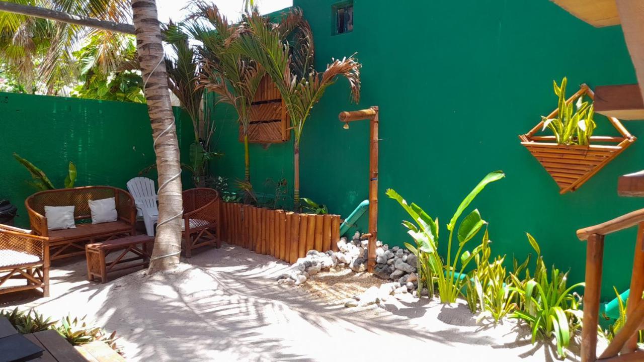 Palmeras De Mahahual Cabanas Exterior foto