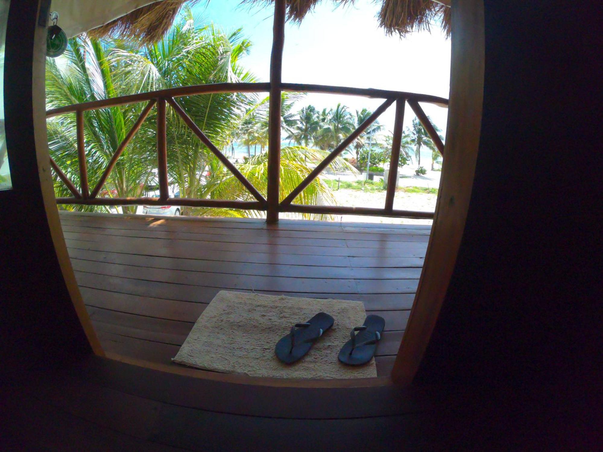 Palmeras De Mahahual Cabanas Quarto foto