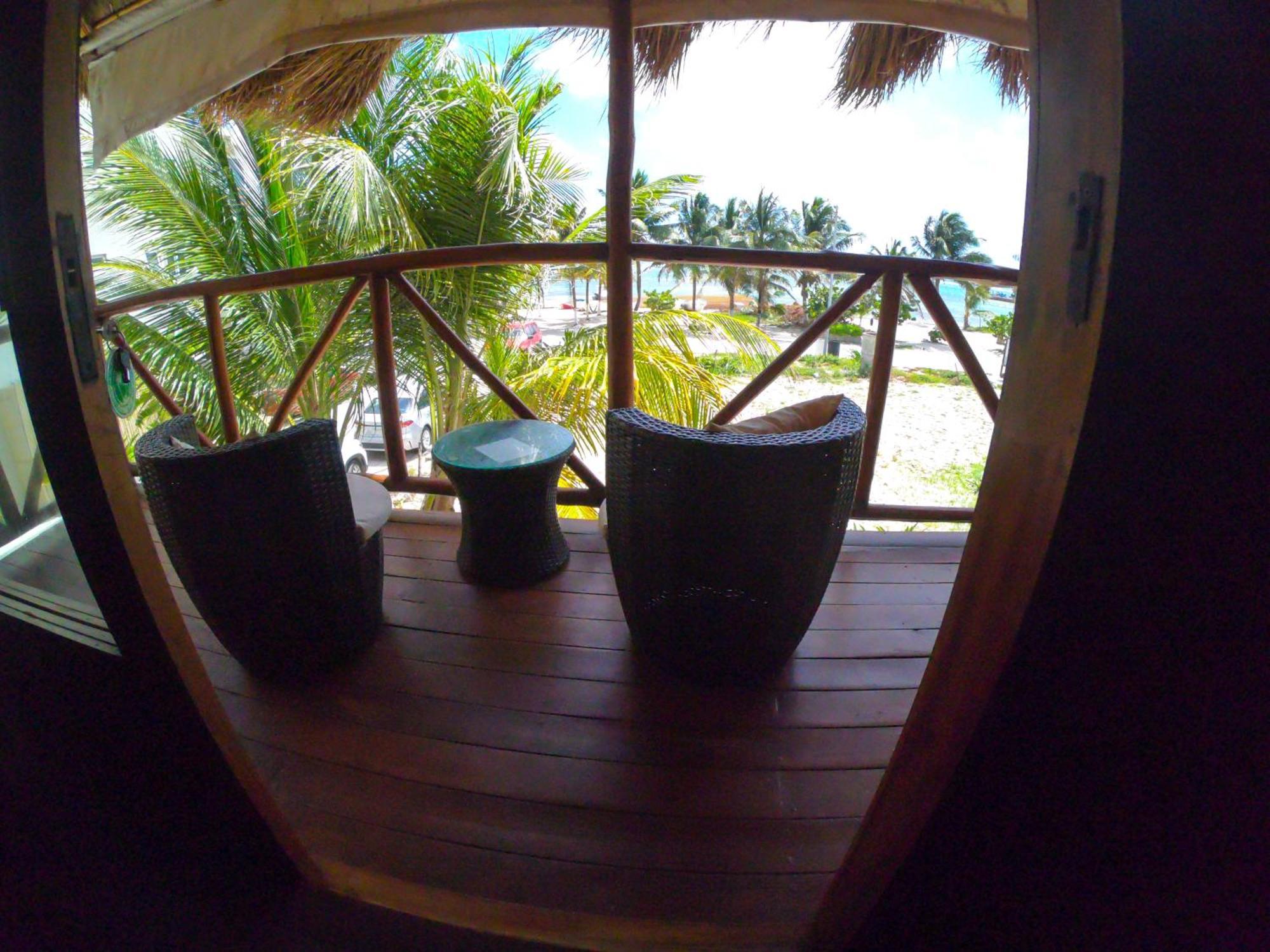 Palmeras De Mahahual Cabanas Quarto foto
