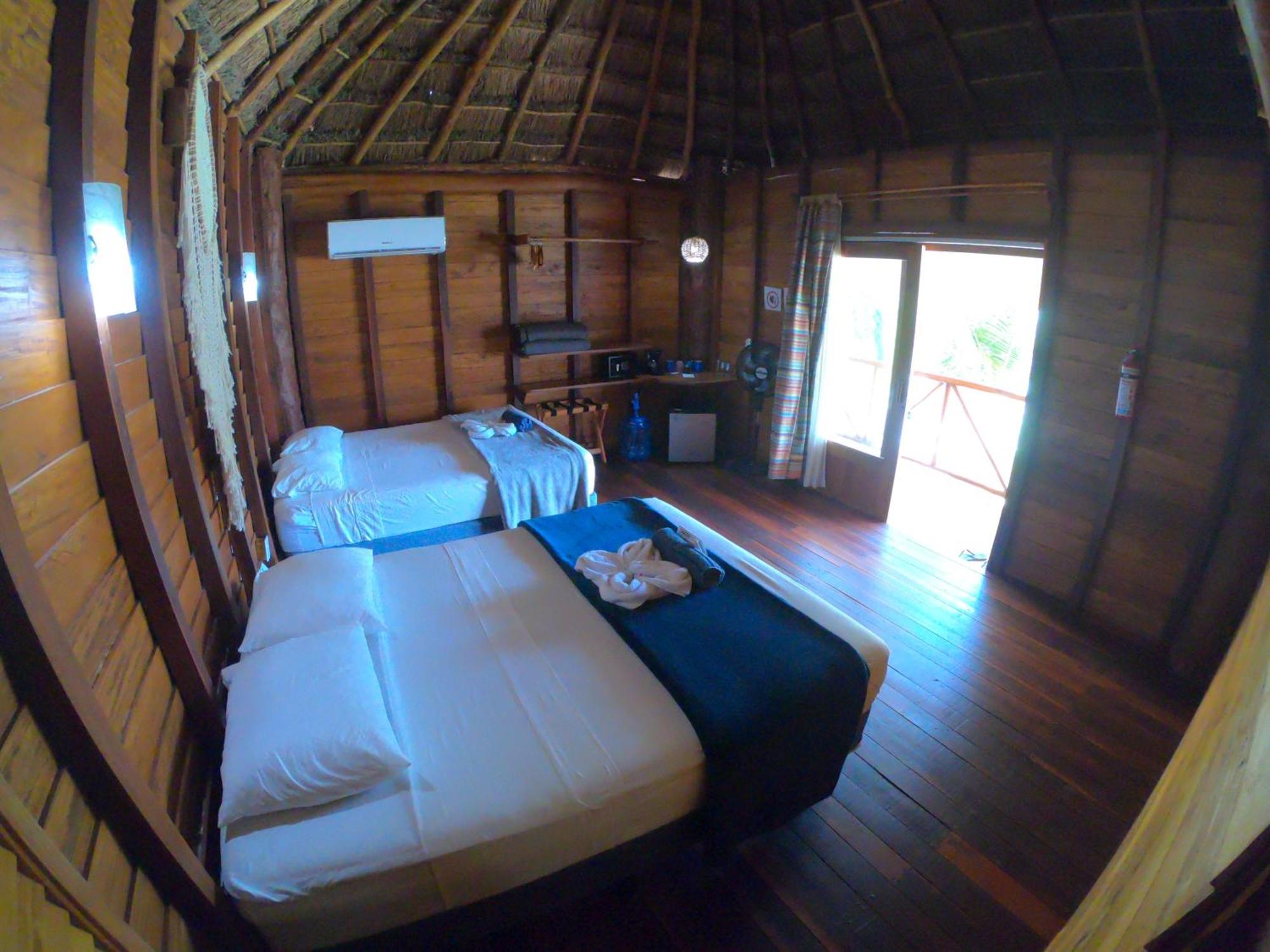 Palmeras De Mahahual Cabanas Quarto foto