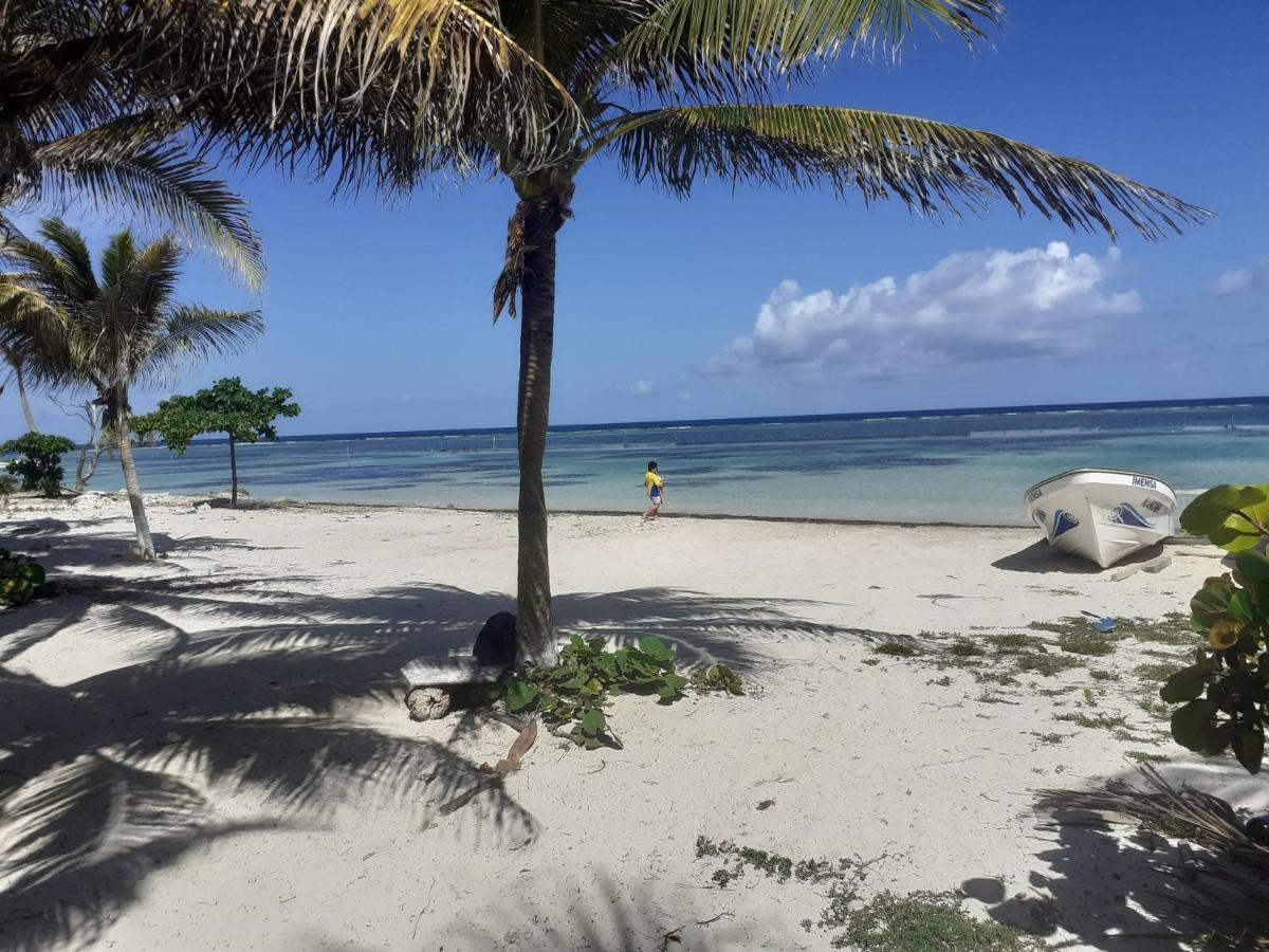 Palmeras De Mahahual Cabanas Exterior foto
